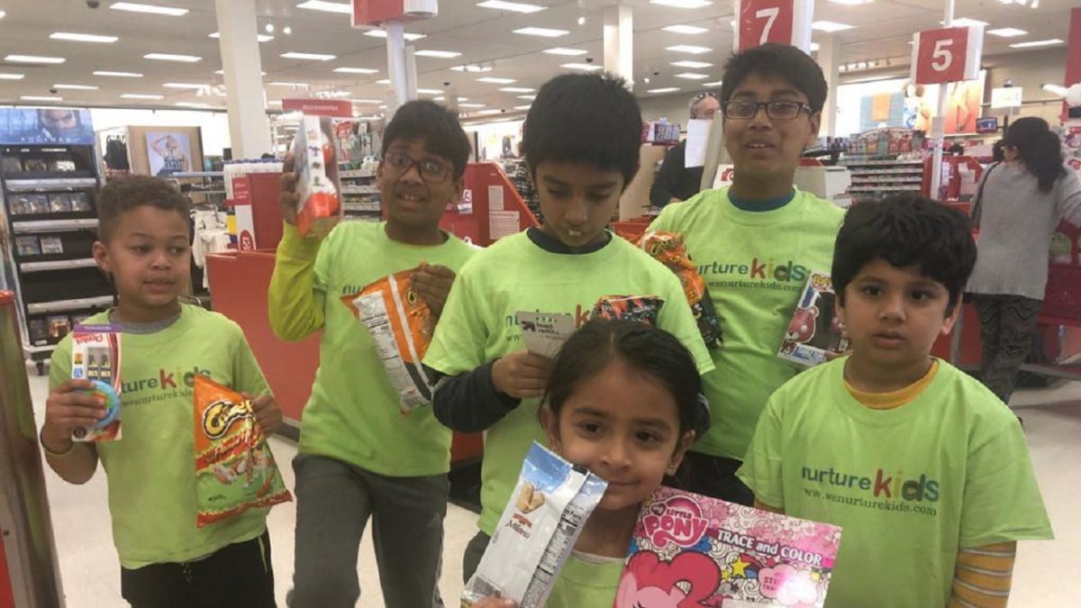 Nurture Kids Students Have a Field Day Shopping for their Favorite Things.