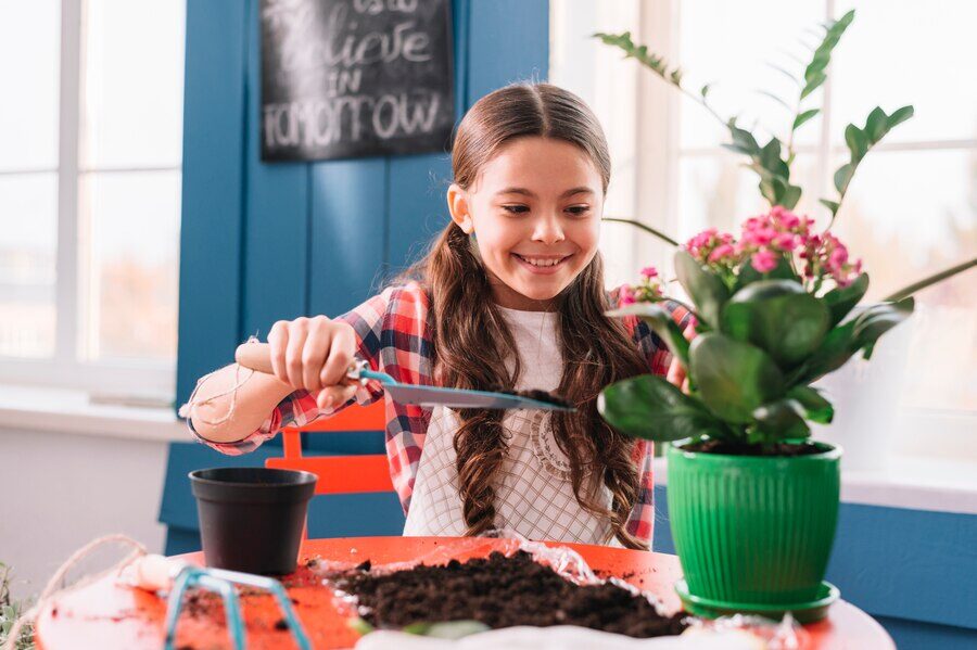 Gardening in Montessori